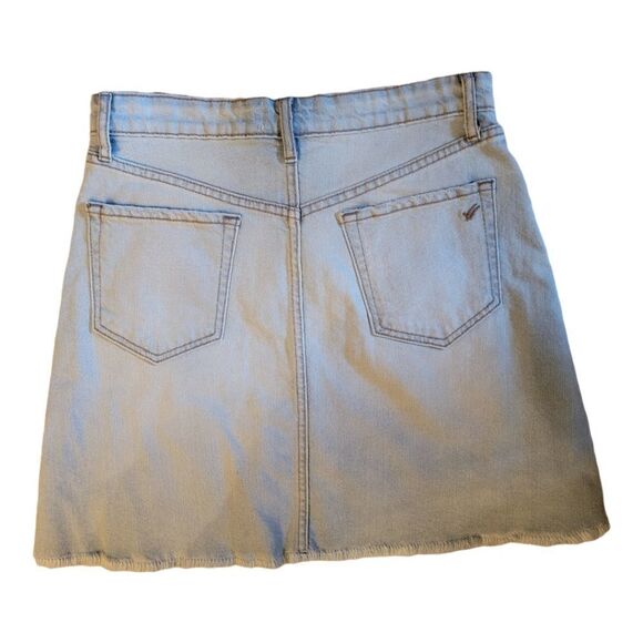 William Rast Distressed Denim Skirt Size 5 - Picture 3 of 5